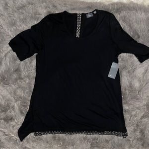 Black top with metal accents